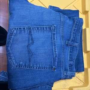 7 For All Mankind Relaxed Fit Blue Jeans 40x32